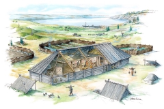 A common Viking Age farmstead (Client: Dalarnas Museum, Sweden).